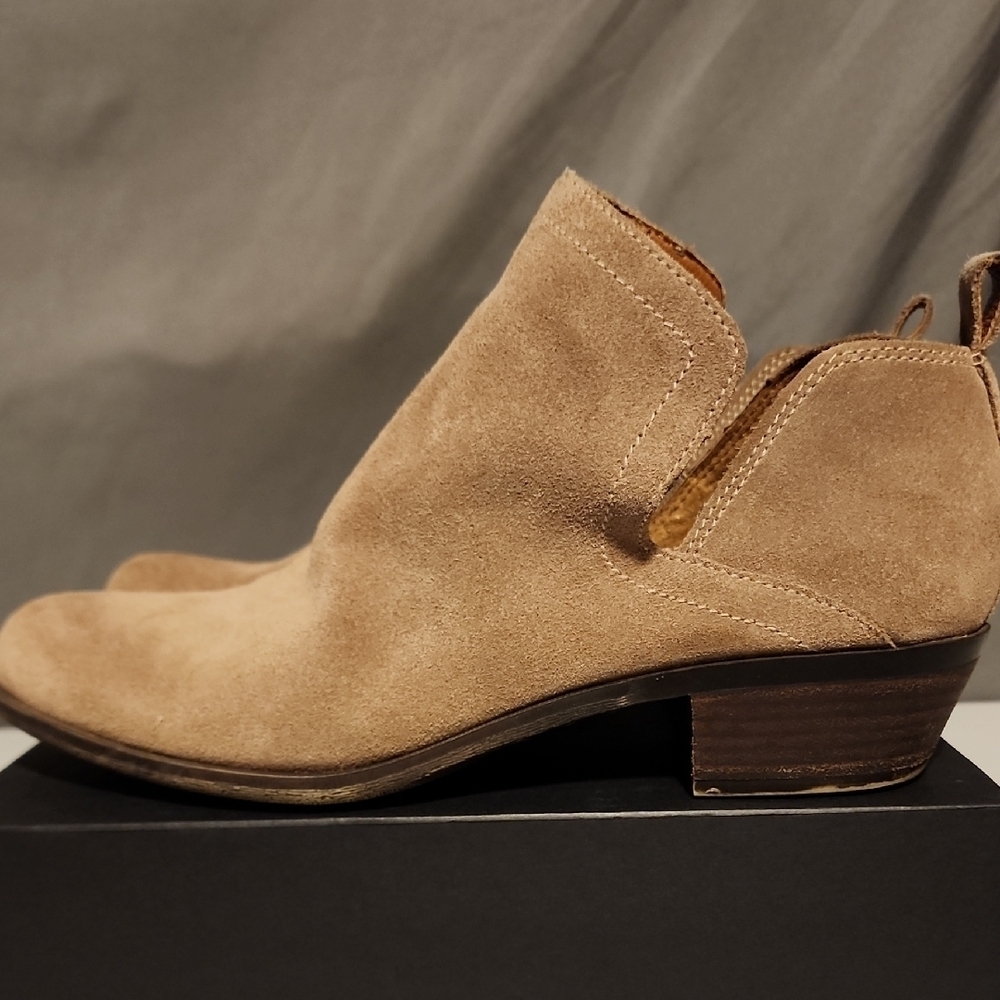 Lucky Brand Tan Suede Boots